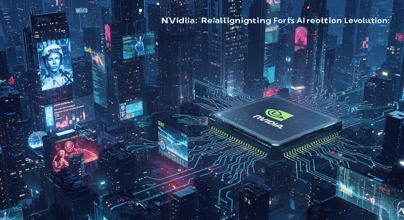 NVIDIA leading the AI revolution with strategic shifts and quantum computing advancements.