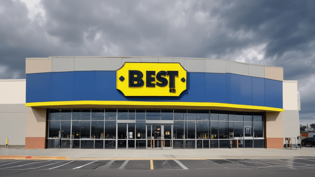 Best Buy store exterior: Analysis of market trends, strategic adjustments, and financial performance in the consumer electronics sector.