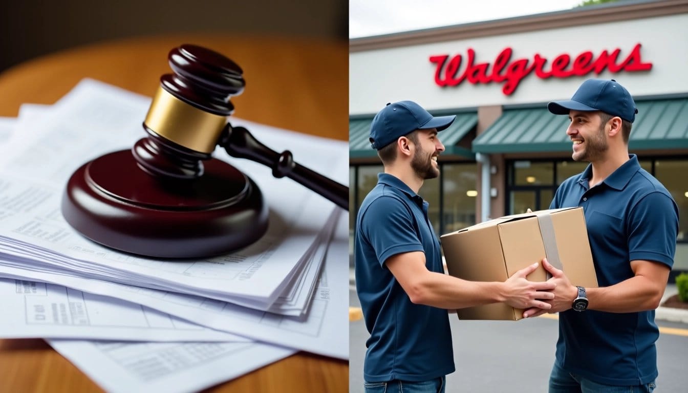 Image showing legal challenges and partnership initiatives of Walgreens.